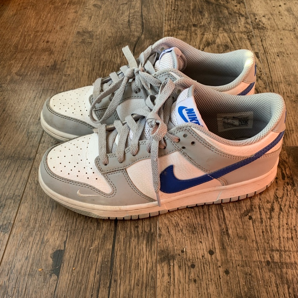 Nike dunks wolf grey/royal